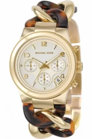 Image of Ladies Michael Kors Chronograph Watch MK4222