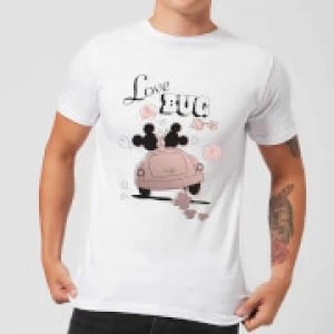 Image of Disney Mickey Mouse Love Bug T-Shirt - White - 5XL