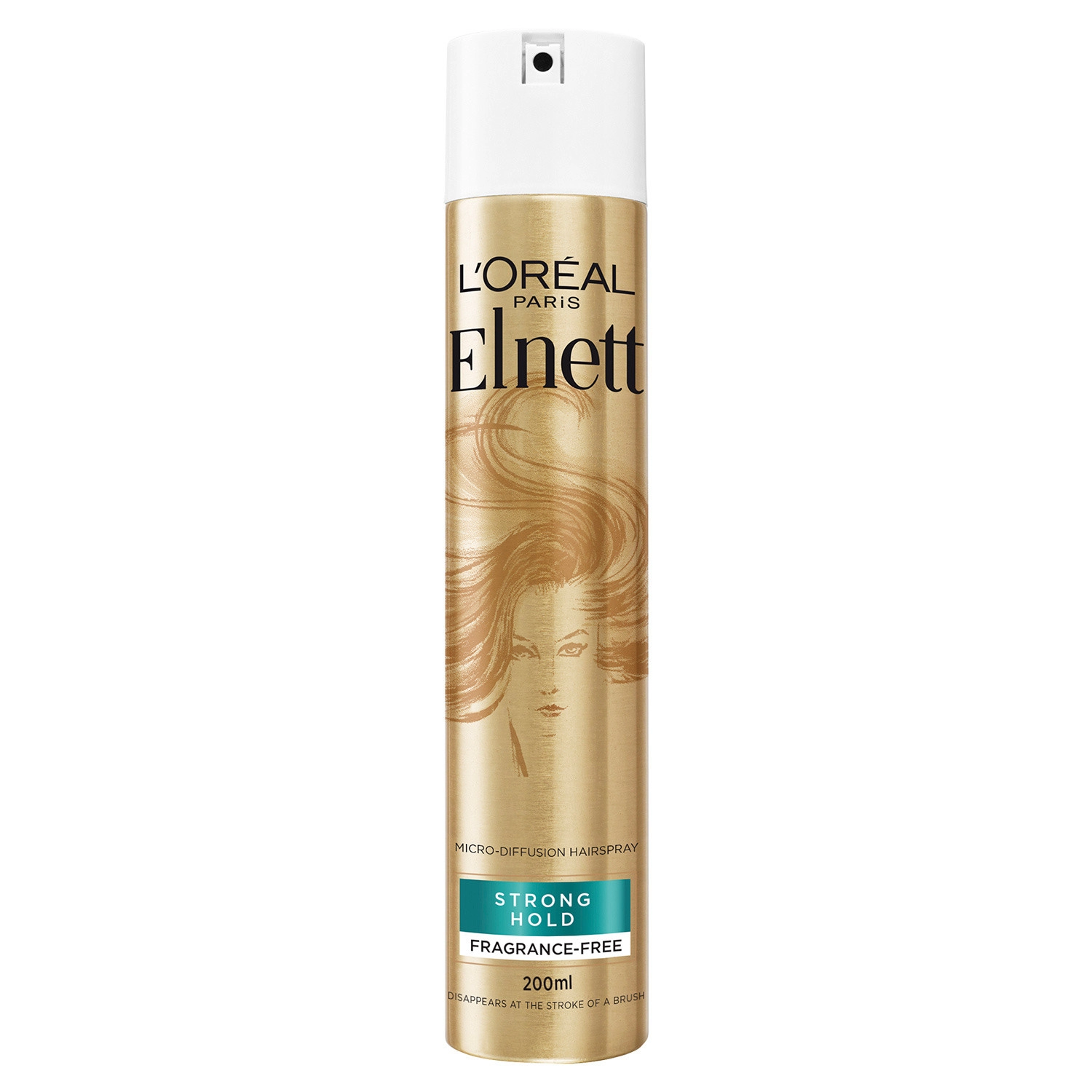 Image of LOreal Elnett Unfragranced Extra Strength Hairspray 200ml