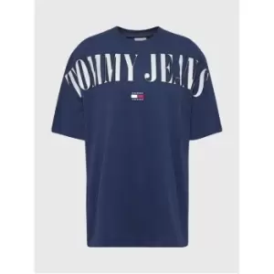 Image of Tommy Jeans Tjw Ovr Archive 1 Tee - Blue