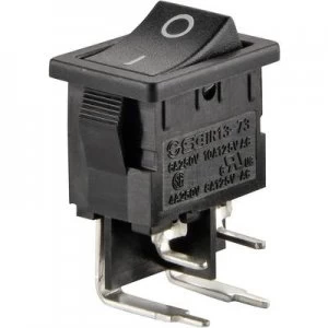 Image of SCI Toggle switch R13 73A 10 250 V AC 6 A 2 x OffOn latch