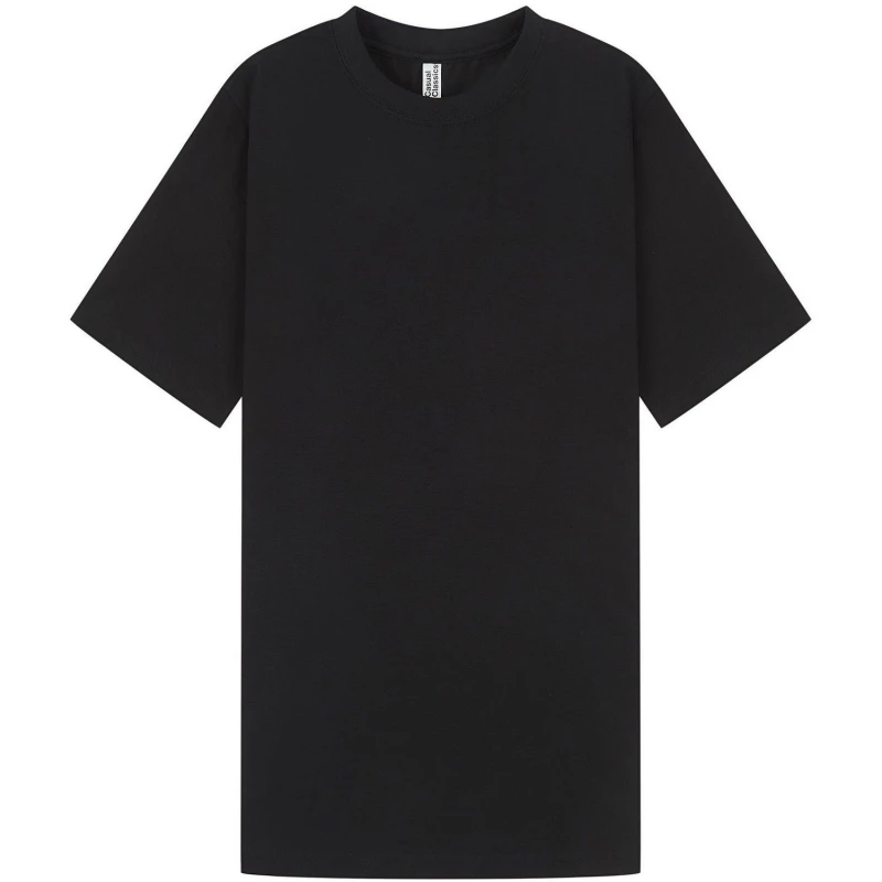 Image of Casual Classics Mens Muscles Combed Ringspun Cotton T-Shirt in Black Size: XS Black Male XS