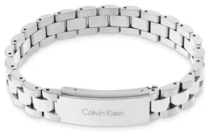 Image of Calvin Klein 35000090 Stainless Steel Bracelet with Logo Jewellery