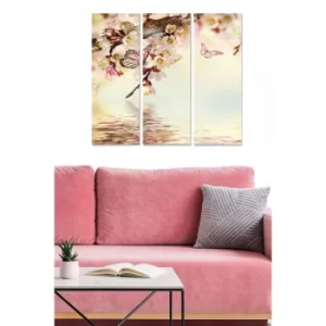 Image of MDF4661163 Multicolor Decorative MDF Painting (3 Pieces)