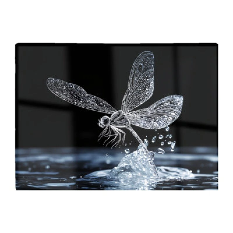 Image of Warren Reed Designer Glistening Dragonfly Lift Off Chopping Board