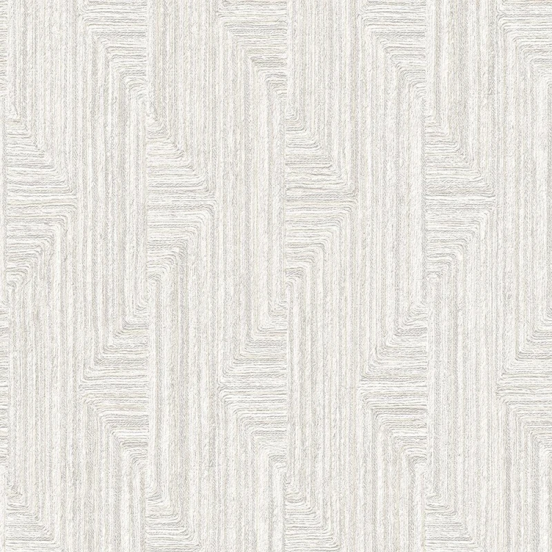 Image of Design ID DID Retro String Motif Taupe Wallpaper Neutral unisex One Size
