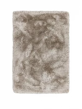 Image of Asiatic Plush Shaggy Rug - 160 x 230cm - Sand