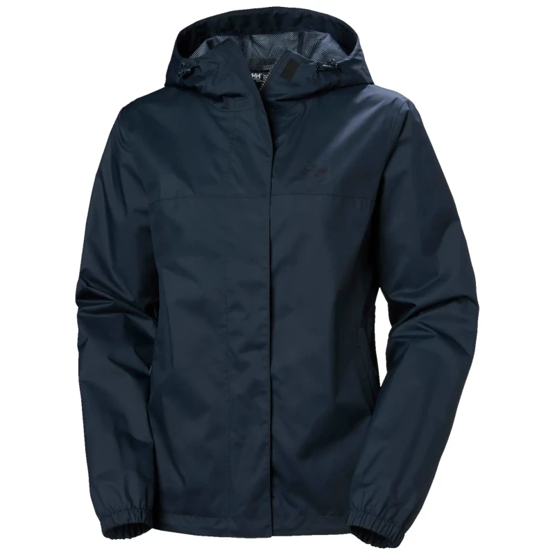 Image of Helly Hansen Womens hooded waterproof jacket Helly Hansen Vancouver Bleu Female M