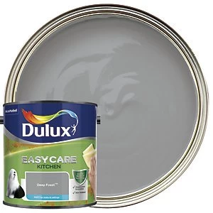 Image of Dulux Easycare Kitchen Deep Fossil Matt Emulsion Paint 2.5L