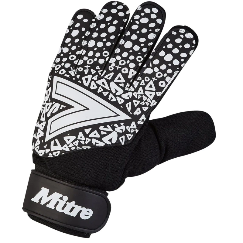 Image of Mitre Magnetite Glove in Black Size: 6 Years Black Unisex 6 Years
