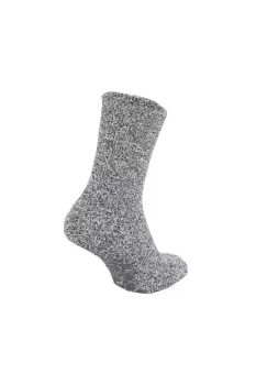 Image of Warm Slipper Socks With Rubber Non Slip Grip