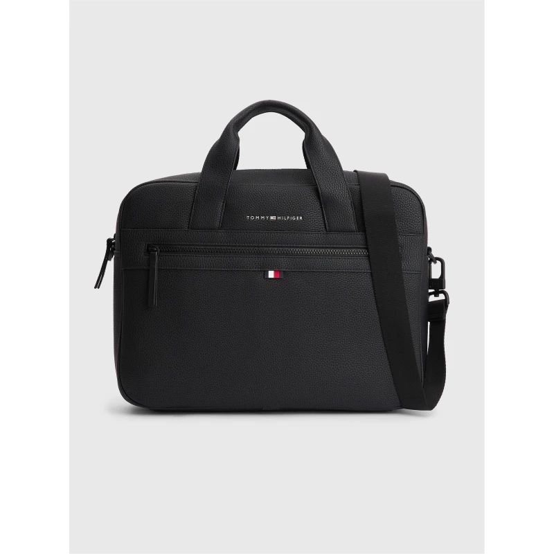 Image of Tommy Hilfiger Essential Laptop Bag - Black One Size