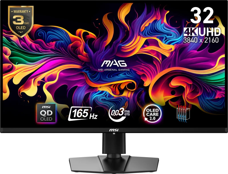 Image of MSI Mag 321up Qd-oled 9S6-3DD39T-015