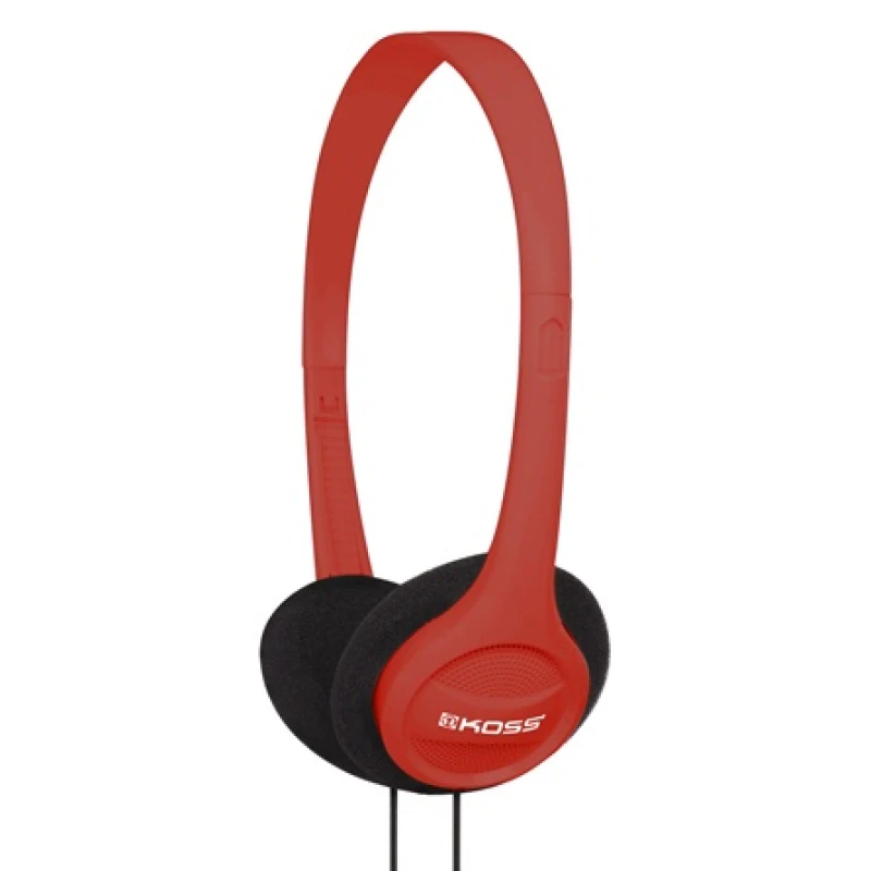 Image of Koss KPH7 Headphones Wired Head-band Music Red