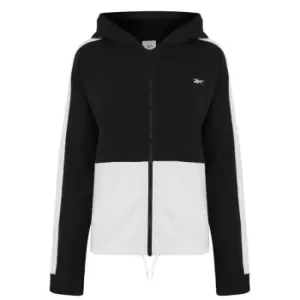 Image of Reebok Linear Logo Hoodie Womens - Black