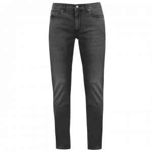 Image of Hugo Boss 708 Slim Fit Stretch Jeans Grey Size 34 Men