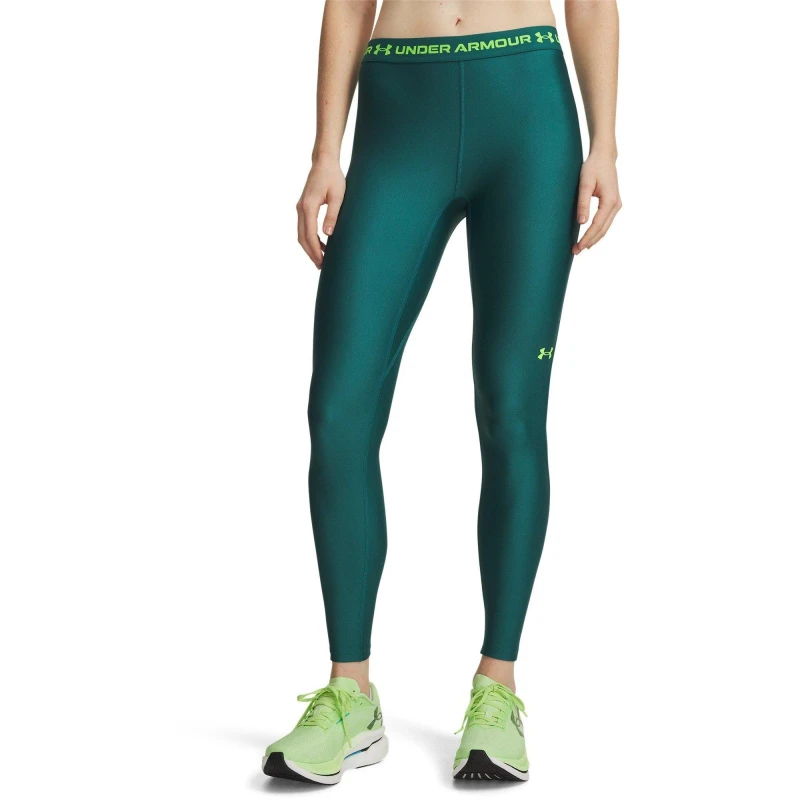 Image of Under Armour UA HeatGear Legging Ld63 Rack Green female 10 (S)