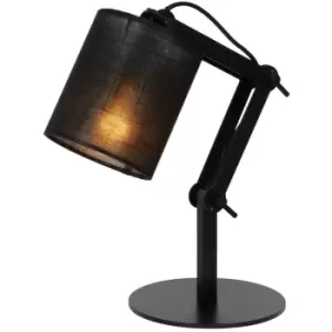 Image of Lucide TAMPA - Table Lamp - 1xE27 - Black