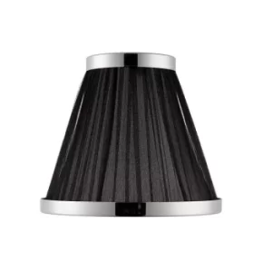 Image of Suffolk Black And Nickel Six Inch Shade, E14