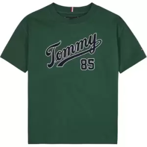 Image of Tommy Hilfiger Th College 85 Tee S/S - Green