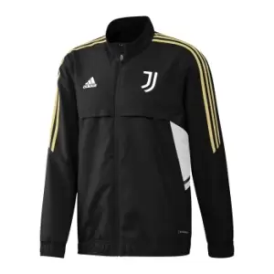 Image of Juventus Football Track Top with Logo Print