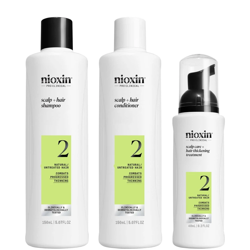 Image of Nioxin Nioxin System 2 Scalp Treatment Hair Thickening in Clear Clear One Size Unisex 4064666843919