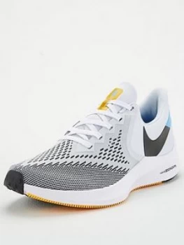 Image of Nike Air Zoom Winflo 6 - White/Black/Orange