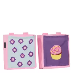 Image of Manis-h 2 Bed Pockets In A Cup Cake And Flower Design