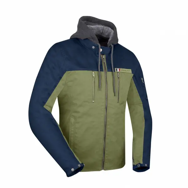 Image of Segura Presto Jacket Khaki Navy Blue Size M