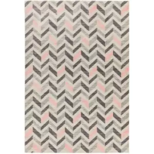 Image of Colt CL09 Chevron Pink 200cm x 290cm Rectangle