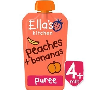 Image of Ellas Kitchen Organic Peaches and Bananas 4m+ 120g