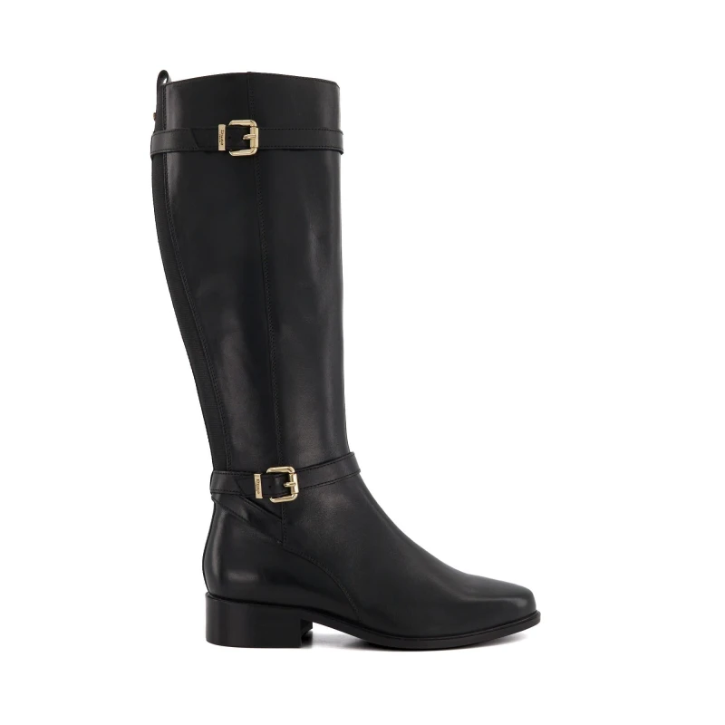 Image of Dune London Tepi Knee High Boots - Black 8