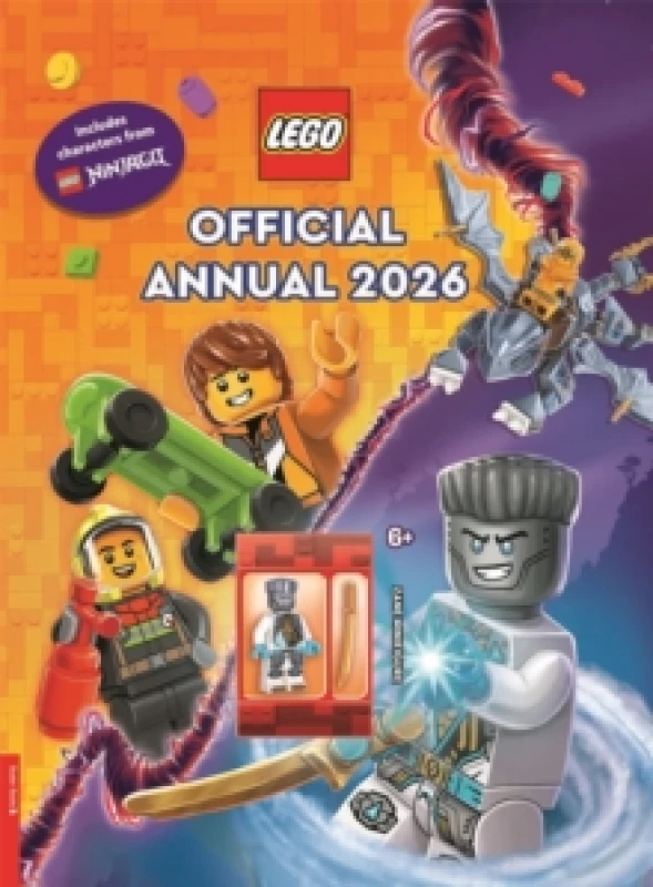 Image of LEGO Books. Official Annual 2026 (with Zane LEGO NINJAGO minifigure) Hardback