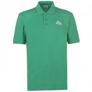 Image of Lonsdale Plain Polo Mens - Bright Green