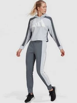 Image of Adidas Big Logo Tracksuit - Blue