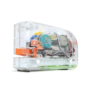 Image of Rapesco 626EL USB Electric Stapler Transparent 1450