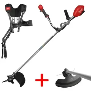 Image of Milwaukee - M18FBCU Fuel Brushless Brush Cutter Cordless Max 3cm Cut 18v x2 8ah