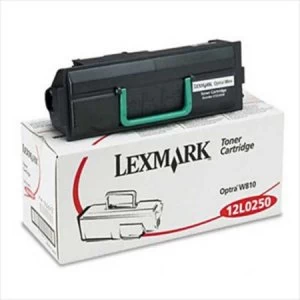Image of Lexmark 12L0250 Black Laser Toner Ink Cartridge