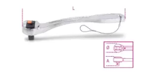 Image of Beta Tools 920E-HS/55LC H-Safe Tethered 1/2" Drive Reversible Ratchet 009204860