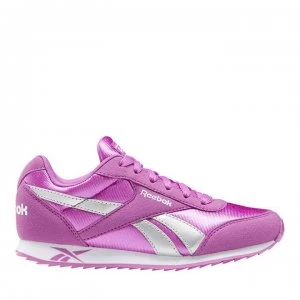 Image of Reebok Jogger RS Junior Girl Trainers - Violet/Silver
