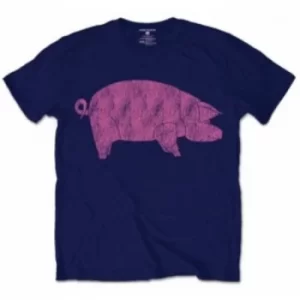 Image of Pink Floyd AWBDG Navy Mens T Shirt Size: Medium