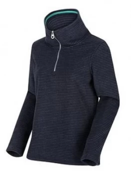 Image of Regatta Solenne Quarter Zip Fleece - Navy