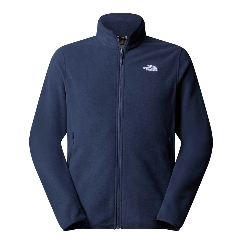 Image of The North Face 100 Glacier Full-Zip Fleece Mens Summit Navy male Medium
