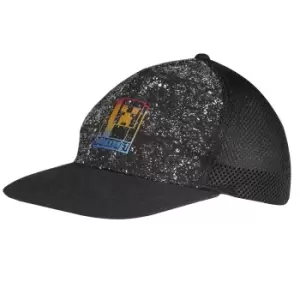 Image of Minecraft Childrens/Kids Galaxy Baseball Cap (One Size) (Black/White/Orange)