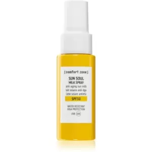Image of Comfort Zone Sun Soul SPF 30 sunscreen lotion in a spray SPF 30 50ml