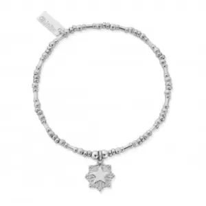 Image of Personalised Pumpkin Raised Star Bracelet PSBPUMP3258