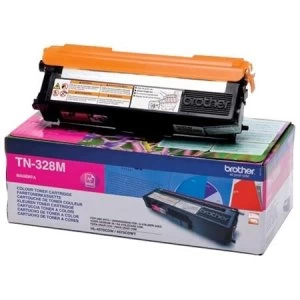 Image of Brother TN328 Magenta Laser Toner Ink Cartridge