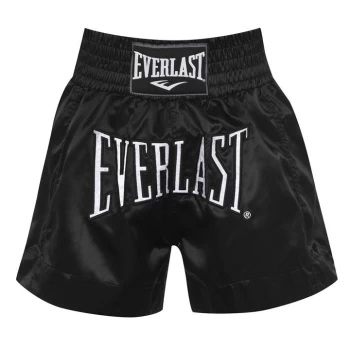 Image of Everlast Thai Shorts - Black/Back