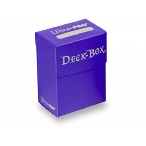 Image of Ultra Pro Purple Trading Card Deck Box