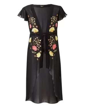 Image of Lovedrobe Floral Embroidered Top